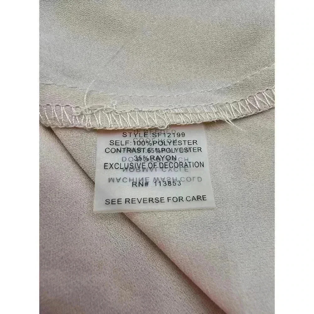41Hawthorn Women's Size L Beige Tank with White and Black Design - Picture 7 of 7